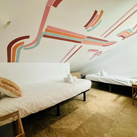 Lägenhet Abat 3 Cool & Wide Duplex Next To The Cathedral Valencia